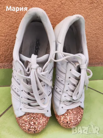 Adidas superstar Metal toe, 40 номер, снимка 6 - Маратонки - 56244677