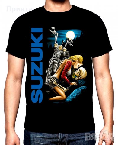 Безплатна доставка,Рокерски тениски с мотори, снимка 13 - Тениски - 30746067