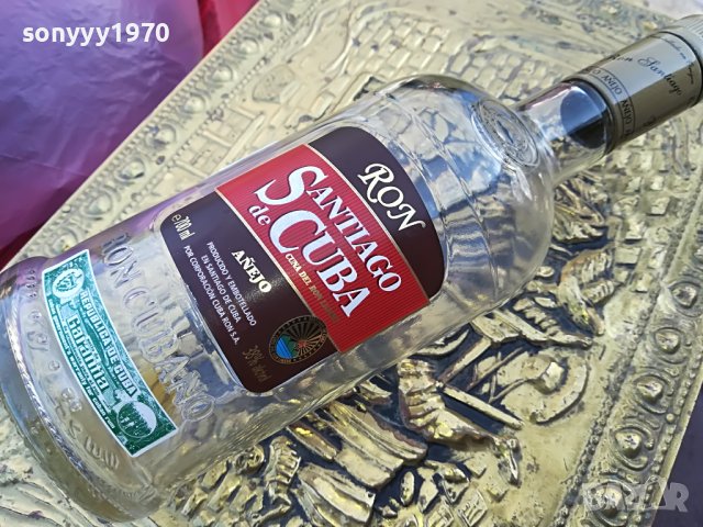 SANTIAGO DE CUBA-ПРАЗНО ШИШЕ 2002231129L, снимка 2 - Колекции - 39736903