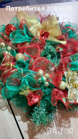 коледен венец , снимка 3 - Коледни подаръци - 52368965