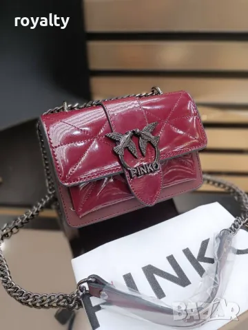 Pinko дамски чанти Различни цветове , снимка 5 - Чанти - 49478632