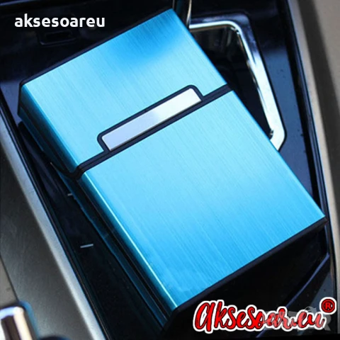 Кутия табакера за цигари за 80 мм, метална кутия с магнитен капак, снимка 8 - Табакери - 17213388