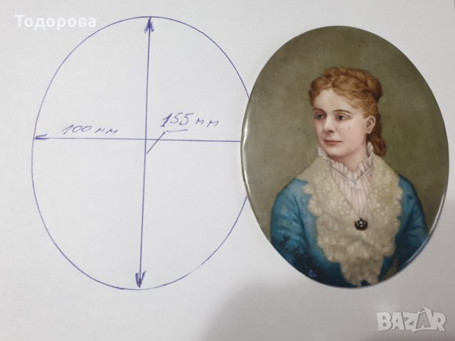 Ренесансов портрет на млада дама, снимка 5 - Антикварни и старинни предмети - 34982551
