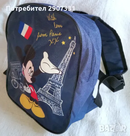 раница Мики Маус. официален продукт от Дисниленд,Париж, снимка 1
