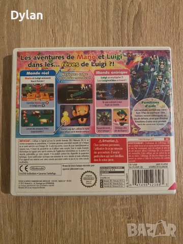 Игра за Nintendo 3DS / 2DS - Mario Luigi Dream Team, снимка 2 - Игри за Nintendo - 52495715