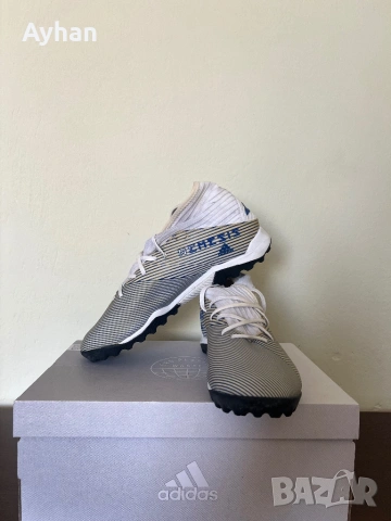 Стоножки Adidas Nemeziz 19.3 TF Turf, снимка 4 - Футбол - 54107956