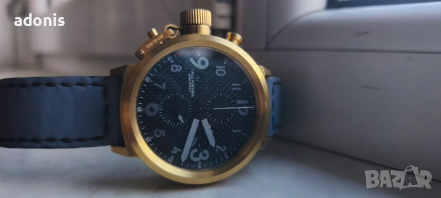 U - boat 7750 chronograph automatic mechanical watch Ю - боат Автомат хронограф механичен часовник, снимка 12 - Други - 52937970