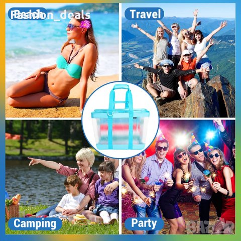 Нова Голяма изолирана хладилна чанта за храна пътуване пикник плаж къмпинг, снимка 4 - Хладилни чанти - 39139708