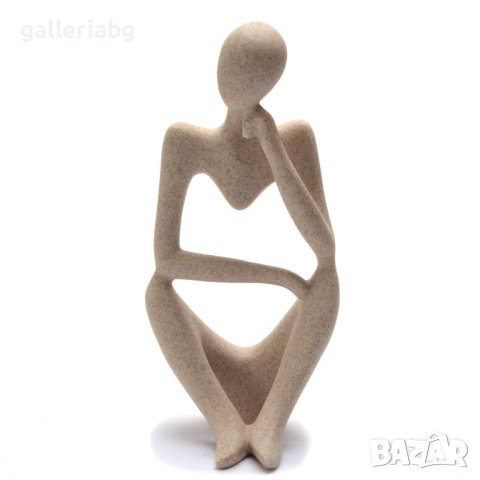 Скулптура на седнал човек., снимка 1 - Арт сувенири - 40277305