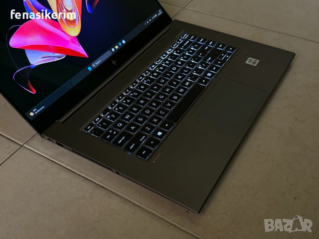 15.6' AMOLED 4K Touch Core i9-10885H HP Zbook Studio G7 32GB DDR4/1TB NVMe/Quadro T2000 4GB/Бат 8ч, снимка 5 - Лаптопи за работа - 54288859