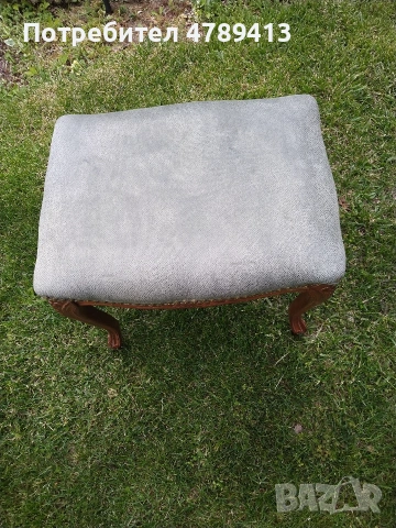 Табуретка стил Луи 15-ти, снимка 3 - Дивани и мека мебел - 54356680