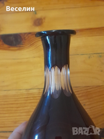 Ваза цветно стъкло , снимка 4 - Вази - 52899038