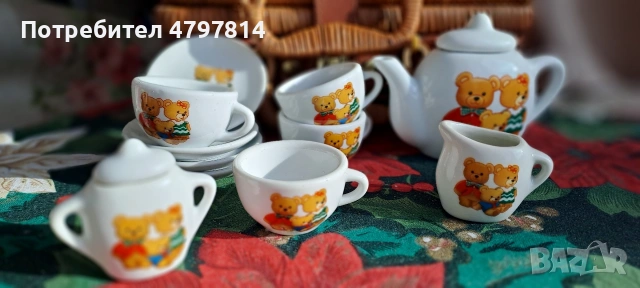 Детски кукленски сервиз, снимка 2 - Други - 54361807