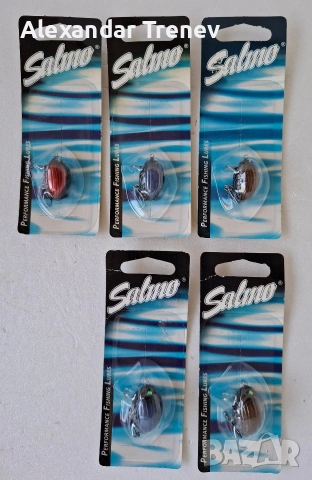 Воблери Salmo, снимка 4 - Такъми - 53346103