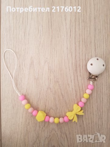 Клипс за биберон, снимка 2 - Прибори, съдове, шишета и биберони - 36232179