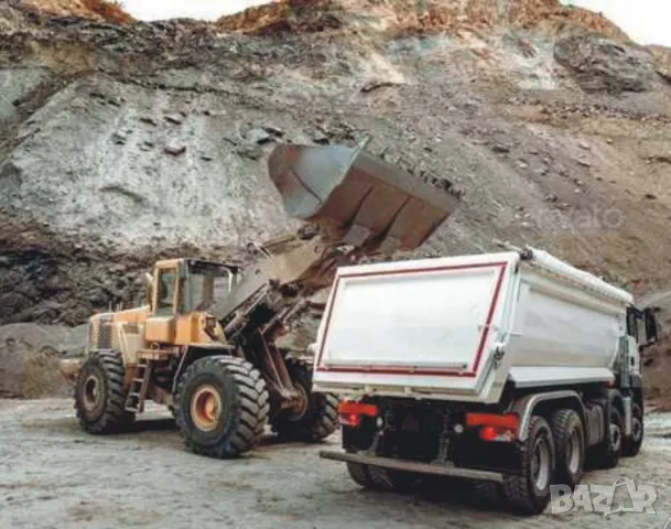 Транспорт с Камион 30 тона товароносимост САМОСВАЛ -автоматично разтоварване, изсипване на НАСИПНИ, снимка 2 - Транспортни услуги - 49972439