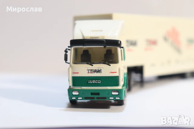 HERPA H0 1/87 IVECO TURBO STAR МОДЕЛ КАМИОН КОЛИЧКА, снимка 4 - Колекции - 50838016