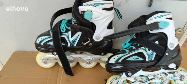 Детски ролери Fast 35-38, снимка 6 - Други спортове - 51429975