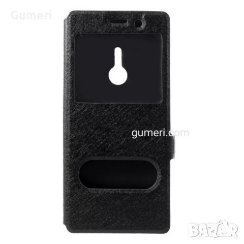 Sony Xperia XZ3 Калъф тип тефтер с прозорец , снимка 14 - Калъфи, кейсове - 30567320