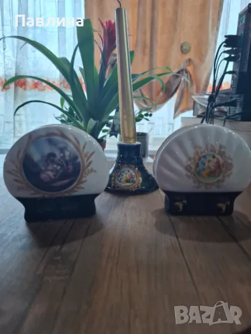 Порцеланови чинийки с Трите грации , снимка 8 - Чинии - 48744851