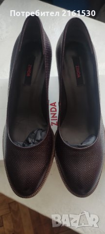 Сандали Zinda естествена кожа лак, снимка 6 - Дамски ежедневни обувки - 42375332
