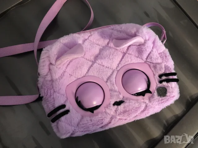 Интерактивна детска чанта Purse Pets Коте (Spin Master) – Мигаща и със звуци, снимка 6 - Други - 56054108