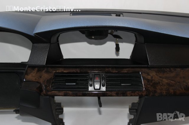 Аматурно табло BMW E60 E61 Serie 5 (2003-2010г.) десен airbag / 39703970810V, снимка 9 - Части - 33760657