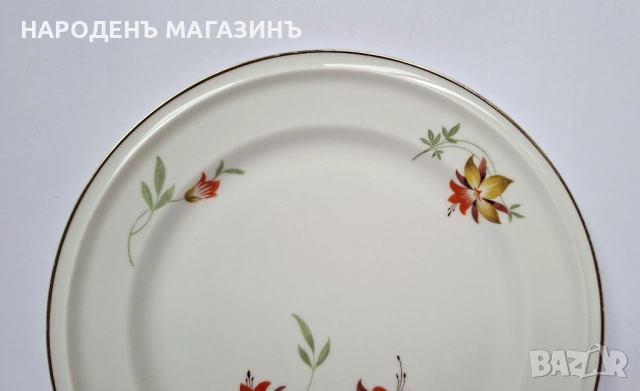 ROSENTHAL - Немски порцелан десертни чинии сервиз – 6 броя, снимка 6 - Други ценни предмети - 54082408