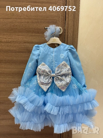 Официална рокля за момиче 3-4г, снимка 11 - Детски рокли и поли - 53368170