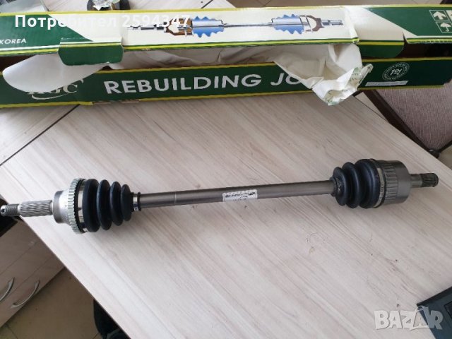 HYUNDAI SANTA FE 2.7CC 2000-2005г ПОЛУОСКА ЗАДНА РЕЦИКЛИРАНА КОРЕЯ 