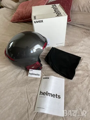 Uvex Jakk+ Ски каска, 59-62 cm, снимка 2 - Зимни спортове - 48059183