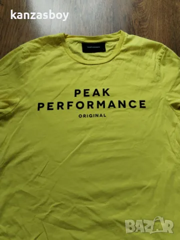 Peak Performance - страхотна мъжка тениска L, снимка 3 - Тениски - 49496662