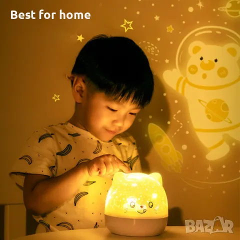 Детска нощна лампа с 6 прожекционни плаки- Joernso, снимка 3 - Детски нощни лампи - 48016145