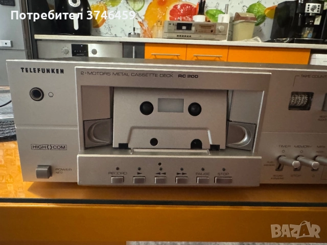 Касетен Дек TELEFUNKEN RC 200, снимка 4 - Декове - 52503414