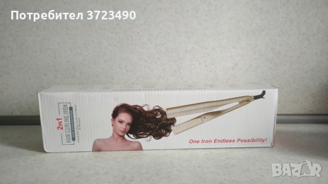 Нова преса за изправяне и къдрене на коса, снимка 6 - Преси за коса - 42536006