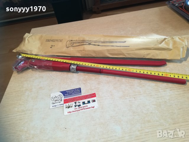 тръбен ключ 90 градуса. Цол - 2". Дължина - 54см. 1112201729