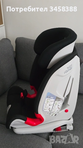 Столче за кола Britax Römer ADVANSAFIX III Cosmos Black, снимка 11 - Столчета за кола и колело - 54175087