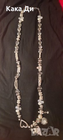 Дълъг гердан с висулки, снимка 5 - Колиета, медальони, синджири - 37899445