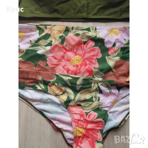 Бански костюм от две части, размер L, снимка 4 - Бански костюми - 44606308