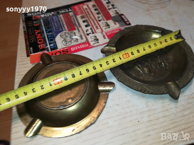 ПЕПЕЛНИЦИ ОТ ШВЕЦИЯ 2БР 2408251845, снимка 4 - Антикварни и старинни предмети - 51475602