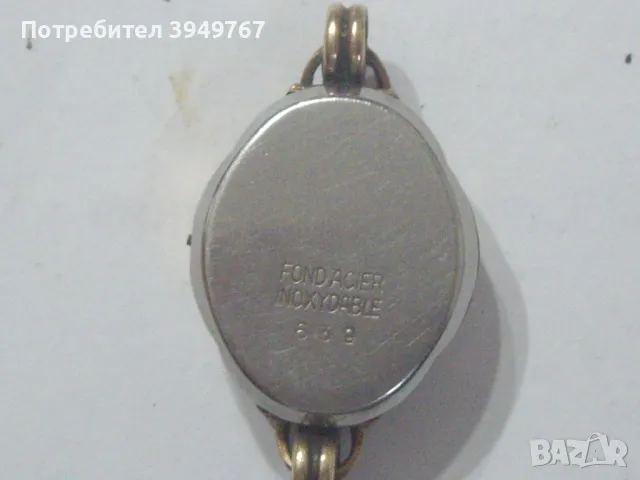 Стар позлатен дамски часовник, снимка 2 - Дамски - 49935514