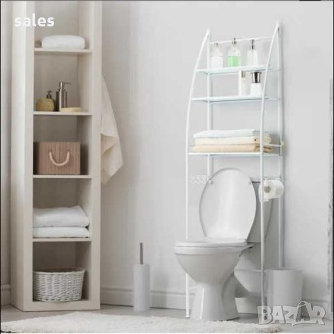 ЕТАЖЕРКА ЗА ТОАЛЕТНА TOILET RACK, снимка 3 - Други стоки за дома - 35303802