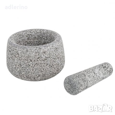 Гранитено хаванче, 13 см, с бутало, снимка 3 - Аксесоари за кухня - 34401982