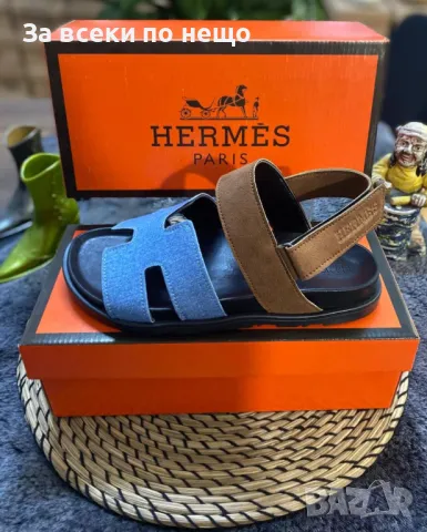 Hermes Дамски Сандали Хермес - Налични Различни Цветове Код E228, снимка 7 - Сандали - 50411966