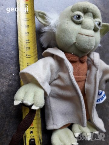 Star Wars плюшена играчка Йода, снимка 3 - Плюшени играчки - 30479181