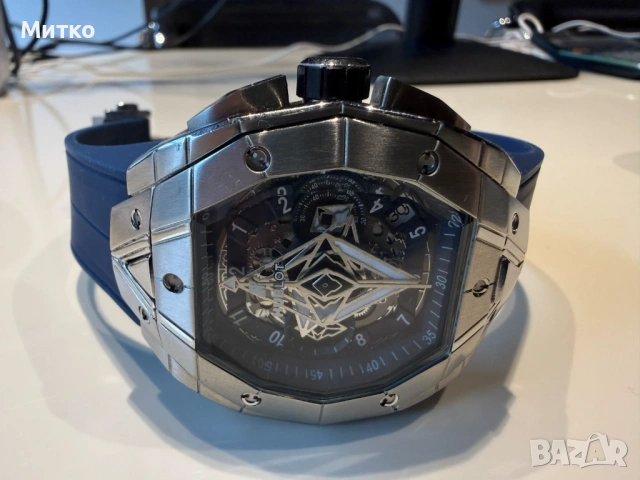 Мъжки часовник Hublot, снимка 7 - Мъжки - 54023211