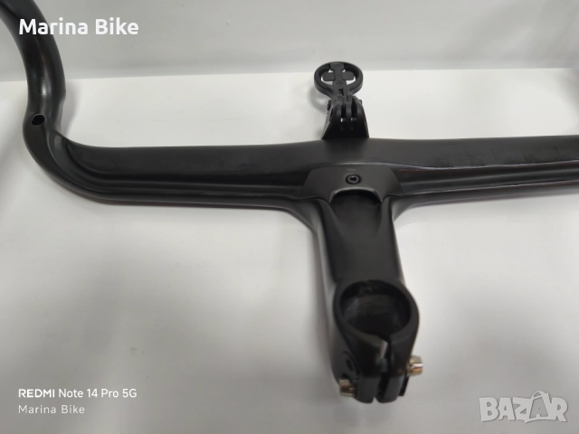 Интегрирано карбоново шосейно кормило Bontrager Aeolus RSL VR-C | 110x42, снимка 11 - Части за велосипеди - 52251176