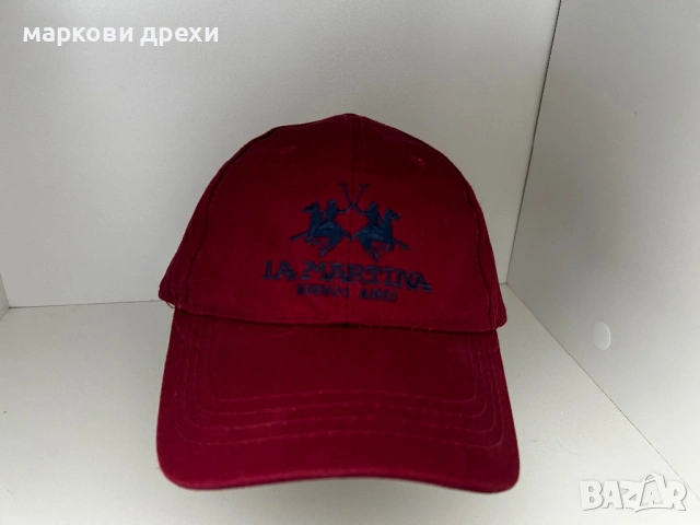 La Martina Men's Twill Baseball Cap, снимка 2 - Шапки - 53167396