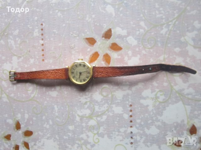 невероятен позлатен часовник Селекта де Луксе 