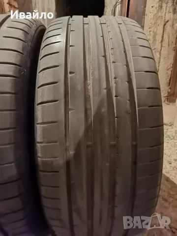 Продавам 2 броя летни гуми 225.40.18 на 1 сезон дот 2020 Dunlop , снимка 2 - Гуми и джанти - 56204432